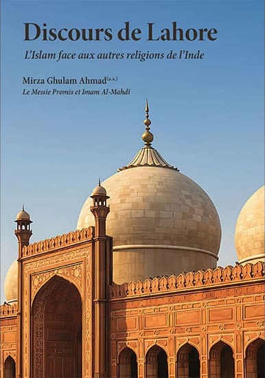 Discours de Lahore – couverture