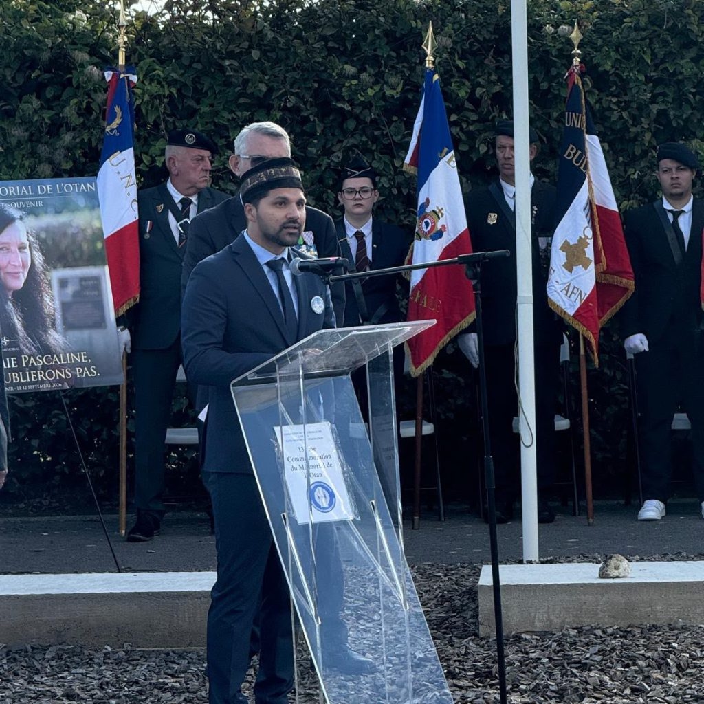 Discours de l’Association Musulmane Ahmadiyya de France au Mémorial de l’OTAN